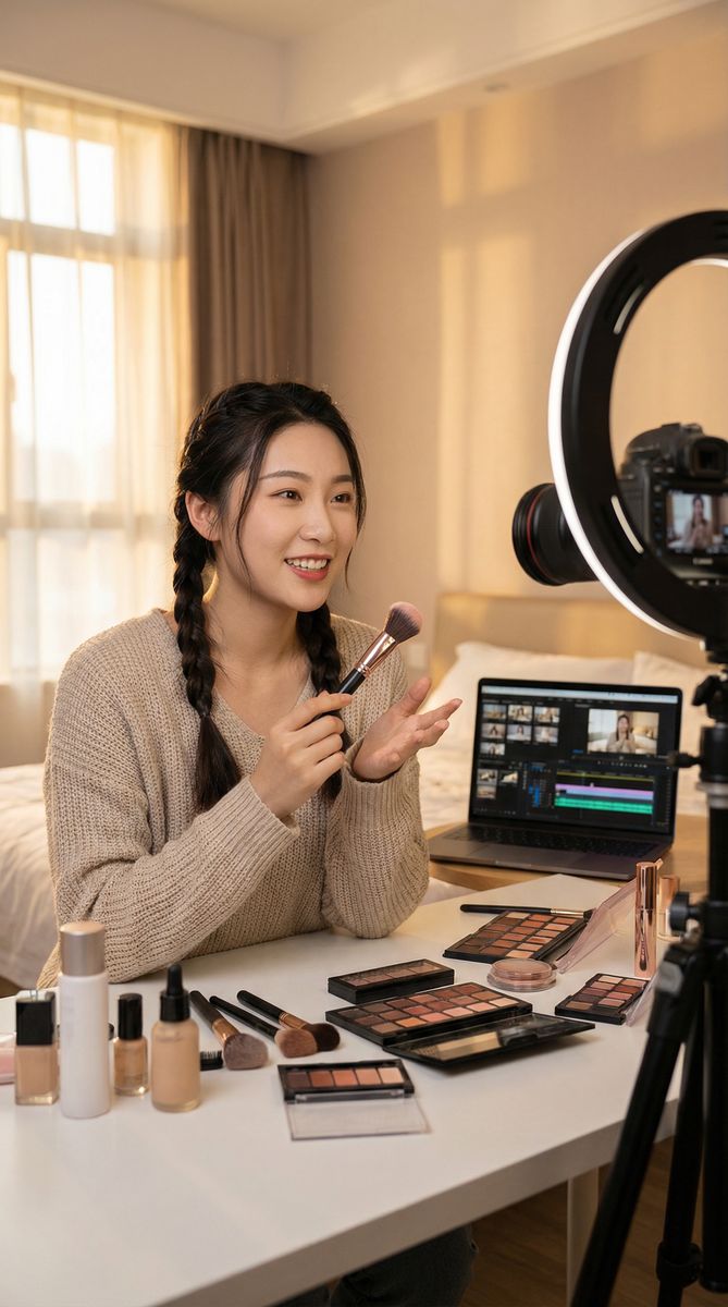 羞羞漫画美妆视频教程